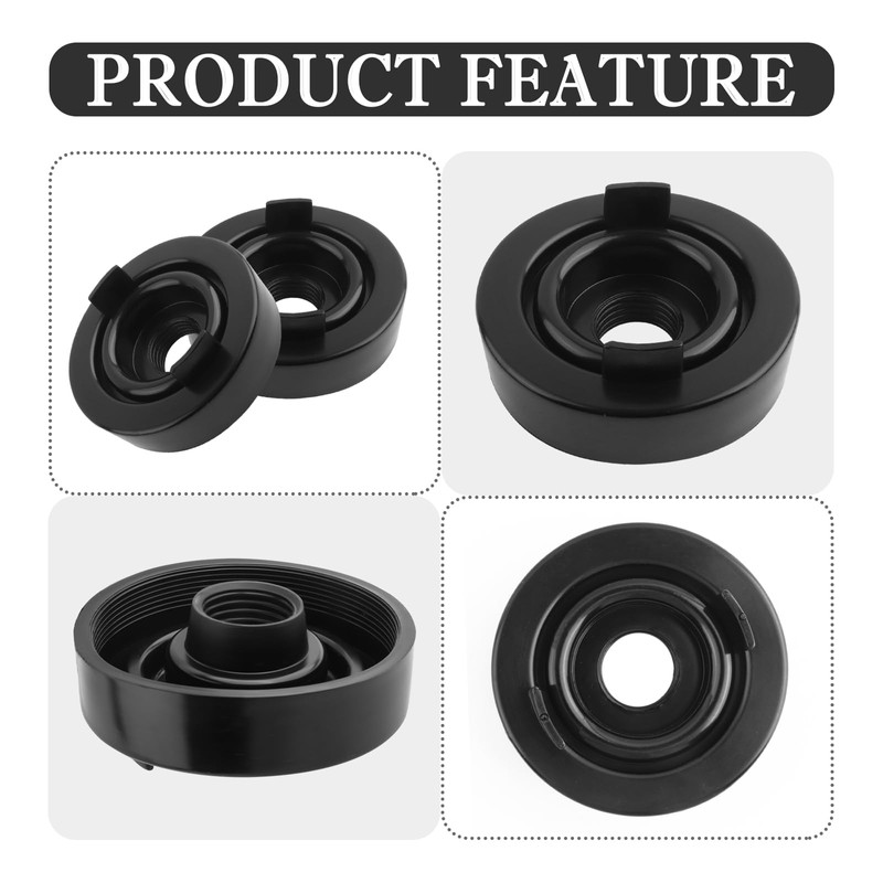 2PCS Car Headlight Dust Cover for H4 Light Bulb,EPDM Rubber