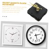 Operitacx 1 Set Mute Clock Movement Mechanism DIY Clock Parts