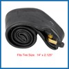 A ABSOPRO 14 Inch Bike Inner Tube 14x2.125 Bent Bicycle