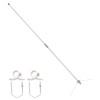 GMRS Base Antenna 462-467MHz,7.2dBi High Gain Fiberglass GMRS UHF-Female SO239