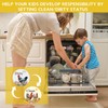 Dishwasher Magnet Clean Dirty Sign - Cosmisun Chicken Clean Dirty