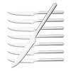 KINGSTONE Sharp Steak Knives, German Stainless Steel Steak Knife Set