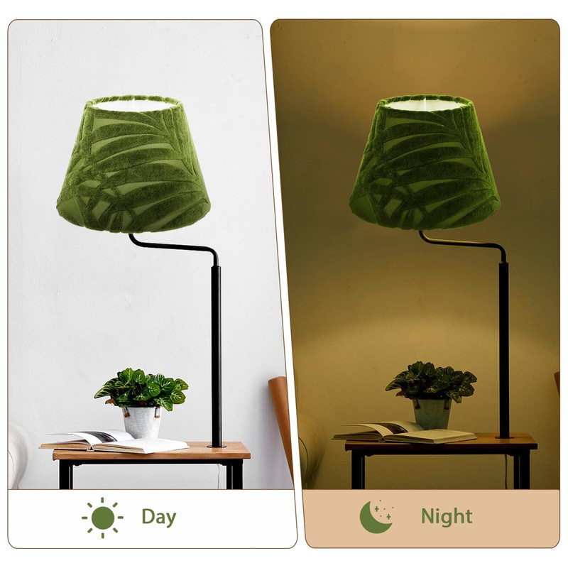 Ciieeo Fabric Lampshade Royal Style Table and Floor Light Lamp