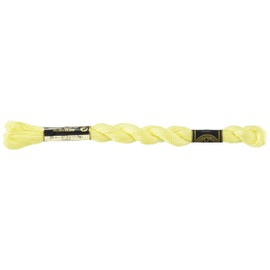 DMC 115 5-445 Pearl Cotton Thread, Light Lemon, Size 5