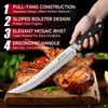 KEEMAKE Carving Knife Set - 12" Brisket Knife & 10"