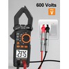Aicevoos Digital Clamp Meter Multimeter Voltage Tester Auto-ranging, Measures Current