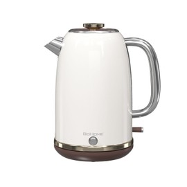 BOHOME Electric Kettle, 1.8L/1200W, Stainless Steel, Keep Warm Function, Auto Shutoff, BPA-Free, Hot Water Kettle for Coffee & Tea, No Plastic Contact with Water