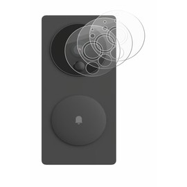 BROTECT Protective Glass for Aqara SVD-KIT1 (Smart Video Doorbell G4) (Pack of 3) Protective Film Tempered Glass [Extremely Scratch-Resistant 9H, Anti-Fingerprint