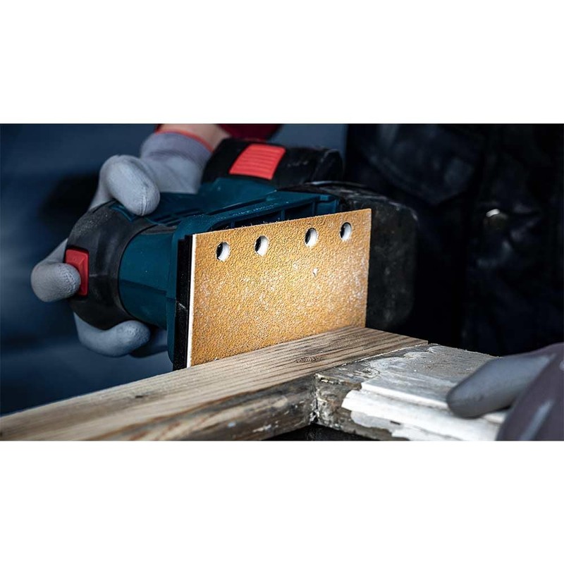 Bosch Professional Expert C470 Sandpaper with 8 Holes (for Hardwood,