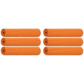 Brandsseller Antirutschmatte 150x30 cm – rutschfeste Matte für Auto, Kofferraum, Küche & Haushalt – Zuschneidbar, PVC & Polyester, vielseitige Unterlage, rutschhemmend & pflegeleicht 6er Set Orange