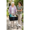 wigmoa Walker Organizer Bag with Cup Holder for Folding Walkers,