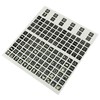 DGZZI Rocker Switch Label Decal 120PCS Night Glow Graphic Text