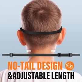 Buyisgle Kids Eye Glasses Strap - No Tail Sunglasses Straps Cords for Boys Toddler and Girls - Eyeglass Holders Around Neck - Adjustable Eyewear String Lanyard Retainer - 4 PCS（10.5 Inch