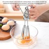 2 Whisks, Hand Whisk, Rotary Mixer, Semi-Automatic Mixer, Kitchen Whisk