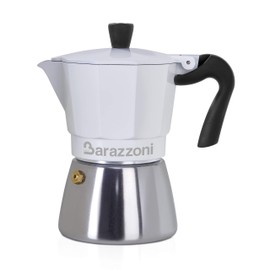 Barazzoni Ibrida Espresso Maker 6 TZ Suitable for Induction Cookers Steel