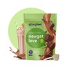 Vegan Protein Powder Nougat - 1 kg Vegetable Protein -