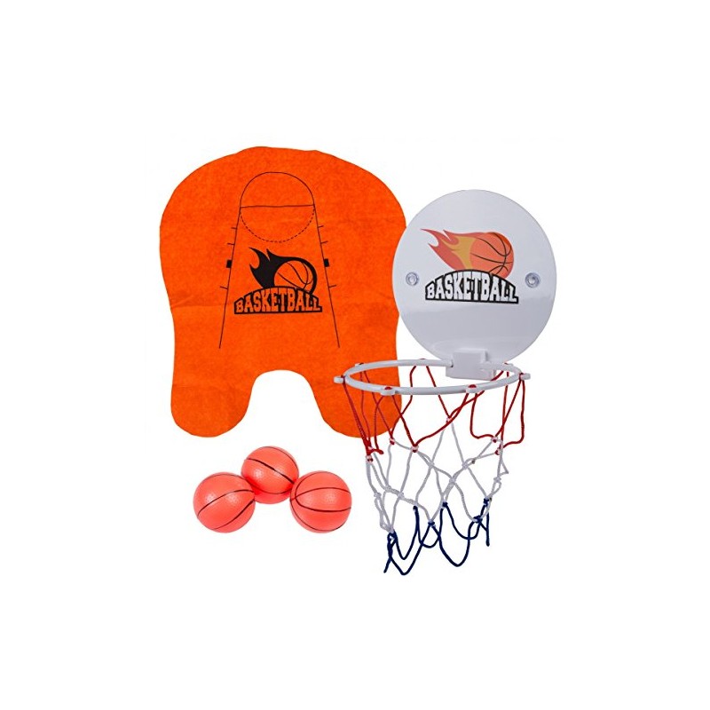 Out of the blue Toiletten-Basketball-Set, Plastik, Orange, 88 x 66