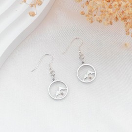 Sterling Silver Faith Mustard Seed Earrings - Christian Religious Jewelry Gifts for Women