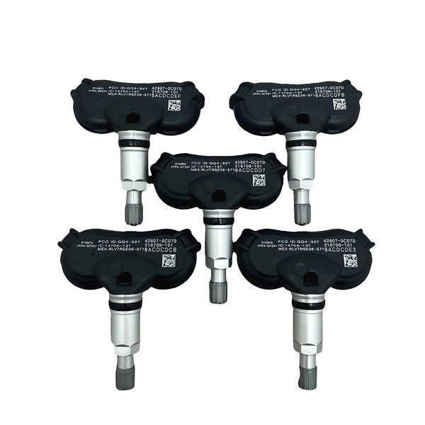 5Pcs TPMS Sensors for Toyota Sienna 2006-2020, Sequoia 2006-2017, Tundra