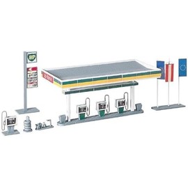 FALLER 130346 - Zapfsäulen, überdacht