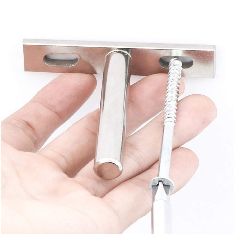 LUCKYBEE 70mm x 123mm 5" Bracket Floating Concealed Insert (6,