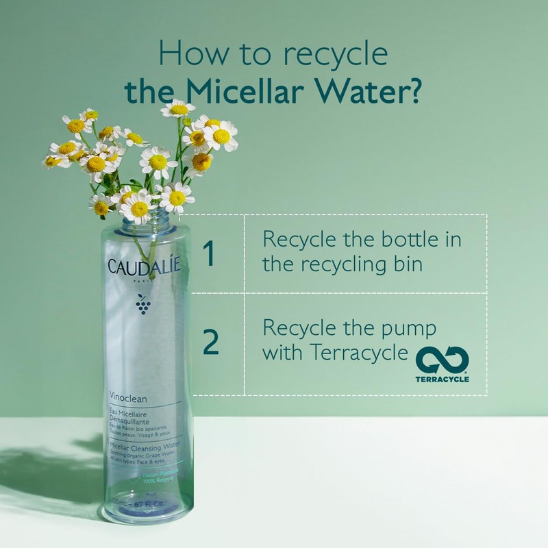Caudalie Vinoclean Micellar Cleansing Water - 200 mL