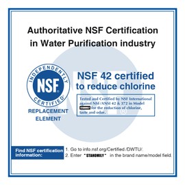 HX2017FR-A Water Filter Replacement for Hisense Twist-In Water Filter, Compatible with Hisense HX2017F-A, HRF266N6CSE, HRF266N6CSE1, HRF209N6CSE, HRF254N6DSE, HRF254N6TSE, 2 Pack