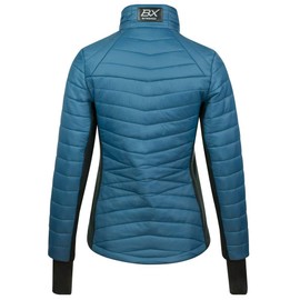 B Vertigo BVX Roxy Women’s Light Quilted Jacket, Majolica Blue, 42