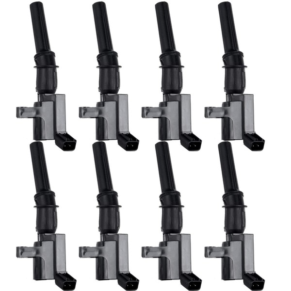 OCPTY Ignition Coil Coils Pack fits DG508 DG-457,DG-472,for Mercury for Mountaineer 4.6L 2002-2007,for F-350 Super Duty 6.8L 1999-2004 set of 8