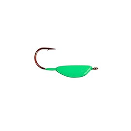 Lunkerhunt Lead Teary Jig - Fluorescent Green Glow