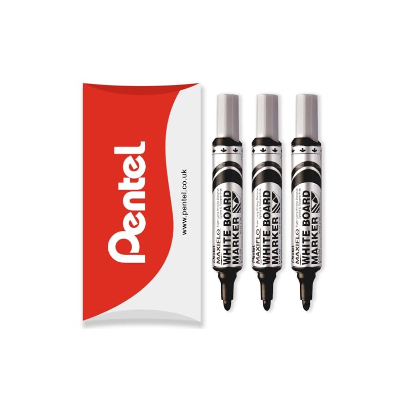 Pentel Maxiflo Whiteboard Marker Pen - Medium Bullet Tip -