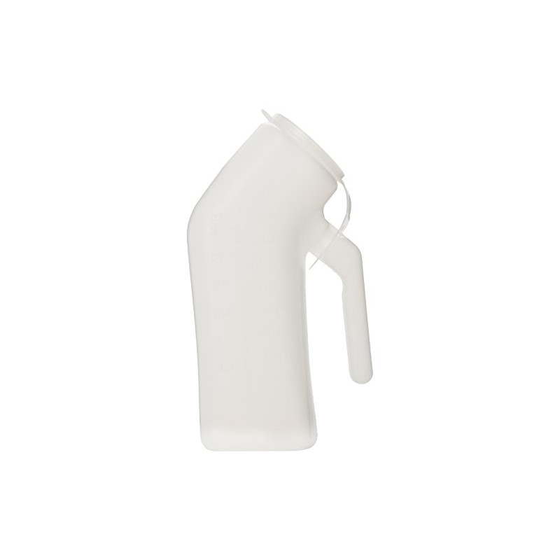Grafco Male Urinal with Lid, 32 Oz/1000 ml Capacity, Medical