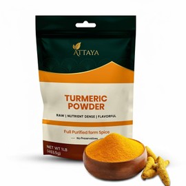 Ground Turmeric Powder, 1 LB - Non GMO - Turmeric Root Powder For Cooking - Tumeric Powder - Sustainably Grown