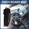 INFINAUTO Dash Cover, Center Console Non-Slip Dashboard Carpet Mat for