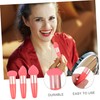 WOONEKY 3pcs Heart Shaped Beauty Pen Set Multipurpose Travel Makeup