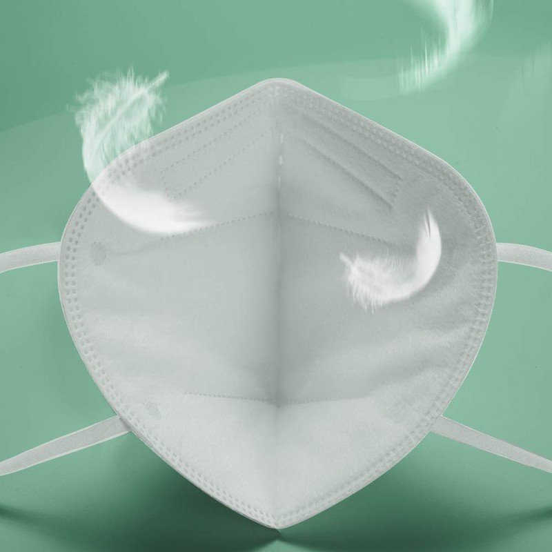 FFP2 Masks, Disposable FFP2 / KN95 Face Mask, 5-Layer Filtering