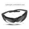 Windproof Goggles Breathable Impact Resistance Iron Mesh Pattern Protective Glasses