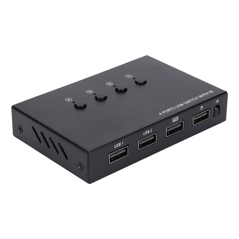 USB Switch USB2.0 Full Speed Transmission 2 Switching Modes 4