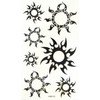 MapofBeauty Sun Temporary Waterproof Body Tattoo Sticker (2 pcs/lot)