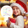 Transparent Acrylic Erasable Luminous Blackboard with 7 Pens and Stand