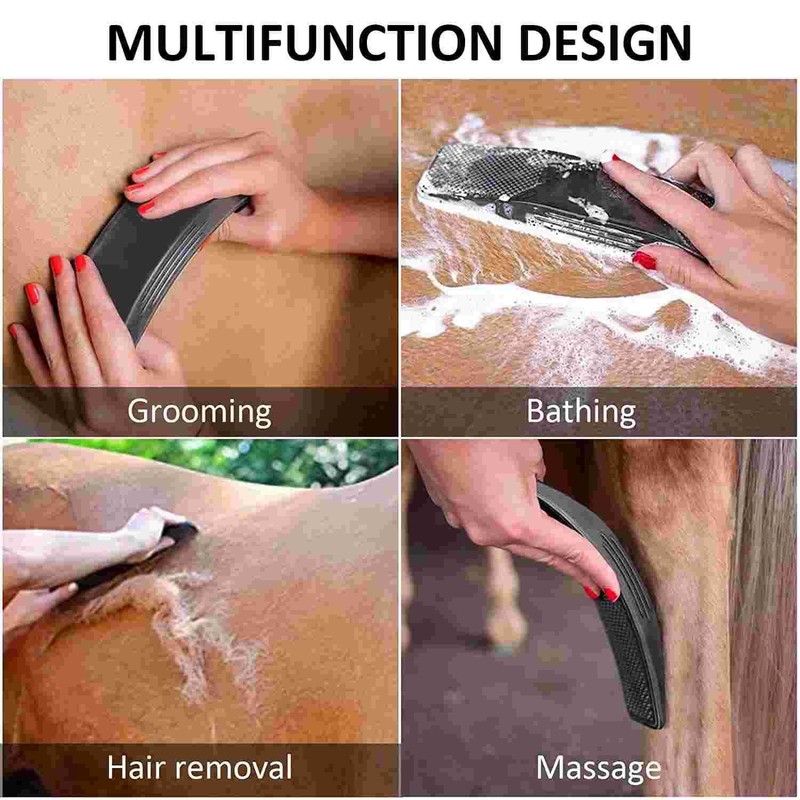 Horse Root Brush 6 in 1 Horse Grooming Brushes Massage