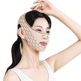 MaNeaz V Face Masks Reusable V-Line Mask Multiple Wearing Styles for Double Chin and Saggy Face Skin