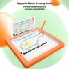 Magnetic Drawing Board for Toddlers Colorful Educational Doodle Board with