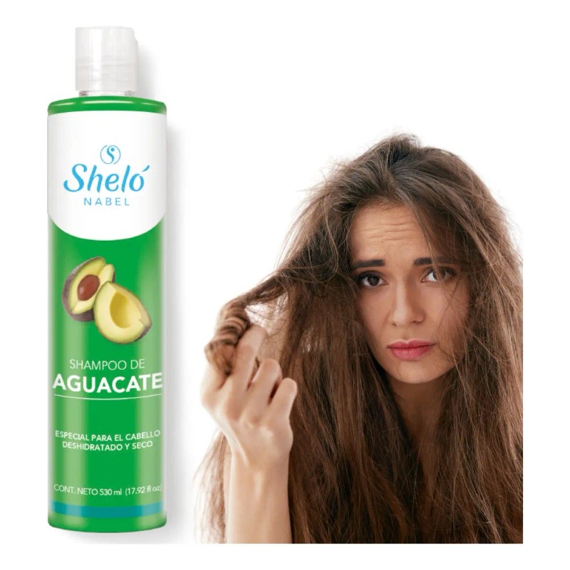 Shampoo Aguacate Cabello Reseco Deshidratado 530ml