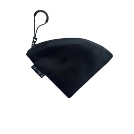Coffee Filter Case for Hario V60 Paper Filters, Conical Case for Camp and Outdoor Use 【Space fire】 (Black 01 Mini)