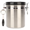 Airtight Stainless Steel Coffee Bean Container Coffee Canister Kitchen Food