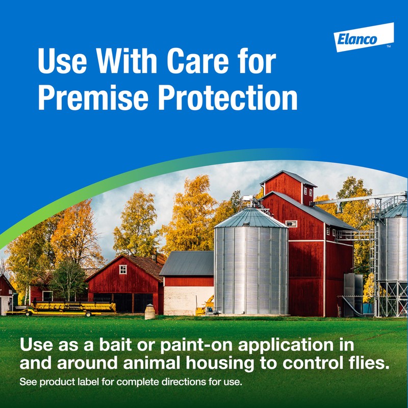 Elanco Animal Health QuickBayt Fly Bait | Premise for Livestock