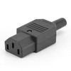 2-Pair AC250V 10A IEC C14 Male C13 Female, 3 Pins
