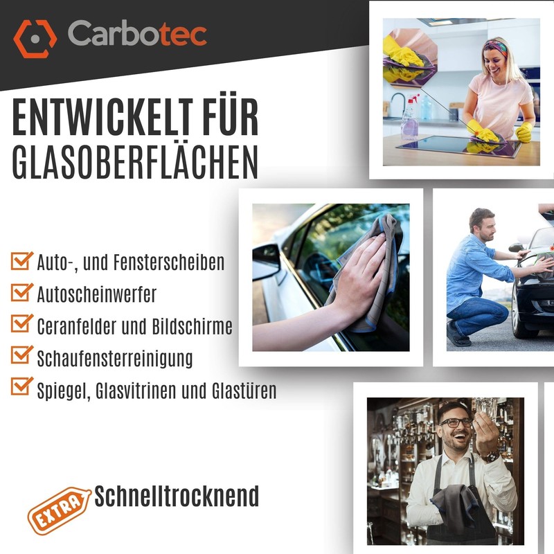 Carbotec Carbon Cloths All - Variation