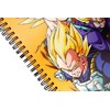 Redstring 3D Dragon Ball Z Saiyans Notebook, Multi-Coloured (RS531135)